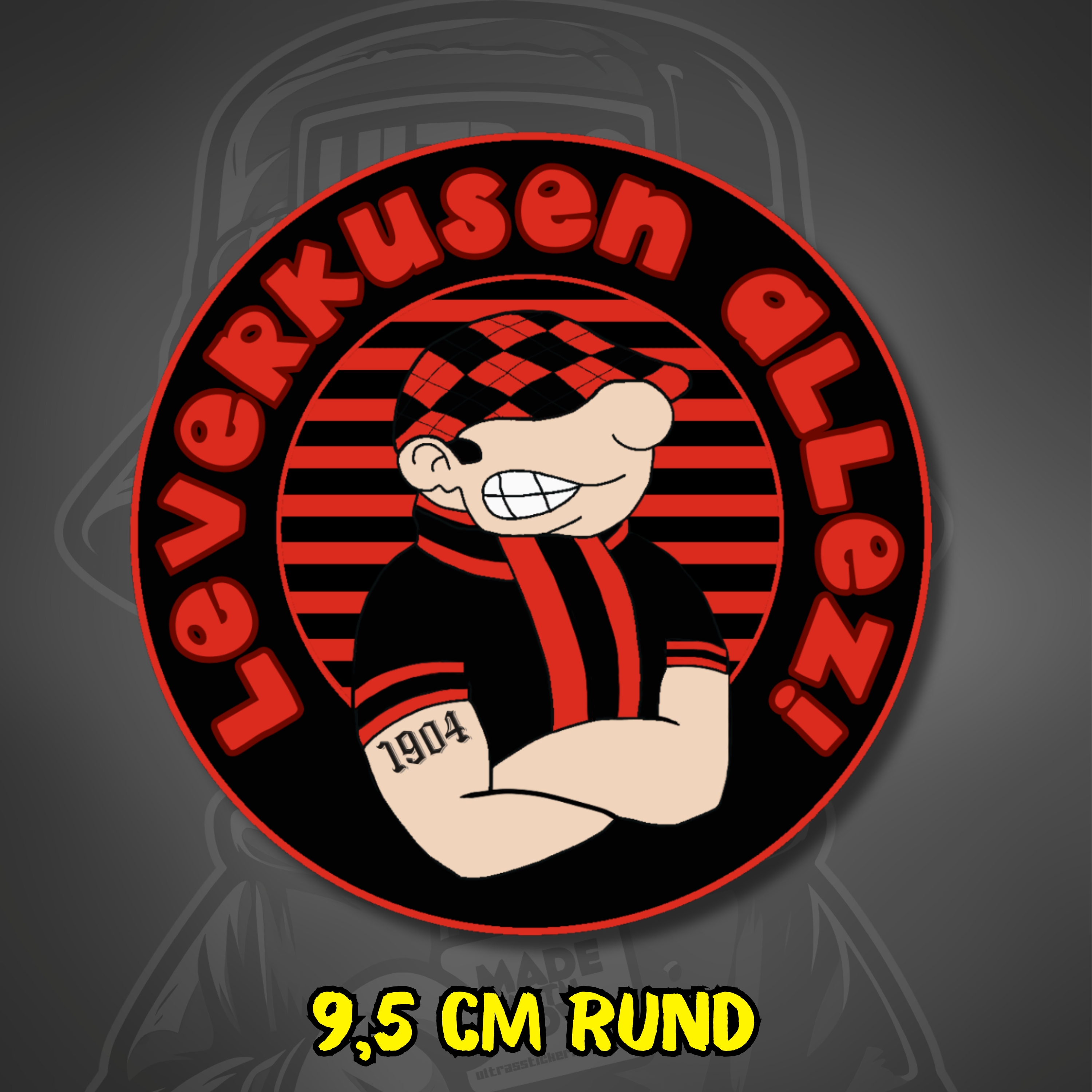 Leverkusen Allez! Sticker – Ultras Sticker Store