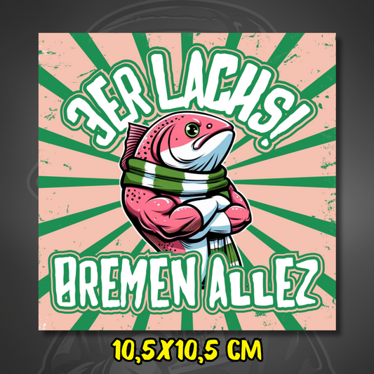 Bremen Aufkleber ACAB ultras-inspirierter Fan-Sticker 15x5 cm wetterfest